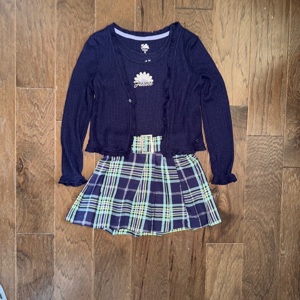 Justice three piece set size 7/8
